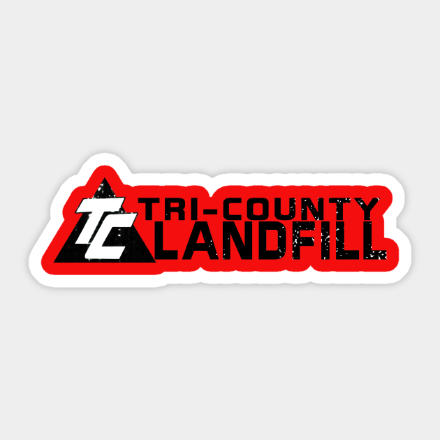 tricounty landfill shirt Toy Story 3 Sticker TeePublic